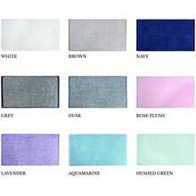 Everplush 710-01-03-55-4P - Juego de Toallas de baño (4 Unidades, Estampado Jacquard), Color Azul Marino, Contemporáneo, , 1, 4(Gris) - Multicolor - Ver 8
