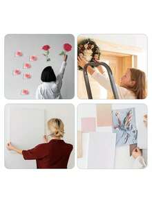 1 Cuộn băng keo acrylic hai mặt trong suốt, không mối nối, chống thấm nước và chịu nhiệt, thích hợp dùng làm quà tặng, bao bì hộp quà, phụ kiện trang trí đám cưới, phụ kiện trang trí hàng ngày. - Trong sáng - Xem 5