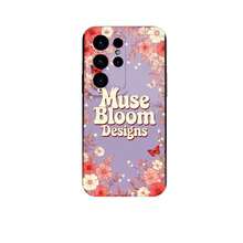 1PC Phone Case,  Floral Pattern With Pink And White Flowers , Stylish Phone Case, Phone Decoration, All-around Lens Protection, Creative Small Gift, Funny Gift for Boys and Girls - ブラック - チェックする 7