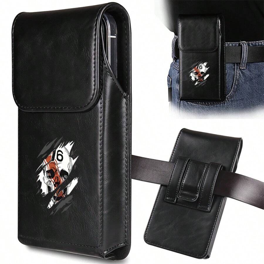 Geantă de talie pentru bărbați cu imprimeu de craniu, geantă de talie pentru depozitarea telefonului mobil, geantă funcțională pentru bărbați, instalată pe centură, potrivită pentru activități în aer liber, cum ar fi pescuit, ciclism, drumeții etc. Este un cadou perfect de ziua de naștere, cadou de Anul Nou, cadou de Ziua Îndrăgostiților - Multicolor - Vizualizare 1