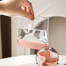 1/10pcs EVA Jewelry Storage Bags - Closed, Anti-Oxidation Bags For Earrings, Rings, Necklaces And Bracelets - Ideal Jewelry Organizer Bags For Travel | Pink Jewelry Bags | Secure Closure Bags, Jewelry Storage Bags, Anti-Oxidation Jewelry Pouches, Pink Earring, Ring, Necklace, Bracelet Display Sealed Bags, Jewelry Organizer Bags For Earrings, Rings, Necklaces And Bracelets - Suitable For Travel And Small Item Compartmentalization, Pink Storage Bags, Sealed Bags, Portable