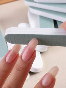 1/5/10/15 Packs Manicure And Pedicure Set , Mini Nail File And Wooden Nail Stick Set, Double-Sided Nail File, Wooden Cuticle Pusher, Nail Cleaning Tools, Nail Stick, Acrylic Nail Art Brush, For DIY Nail Polishing Care - Multicolor - View 7