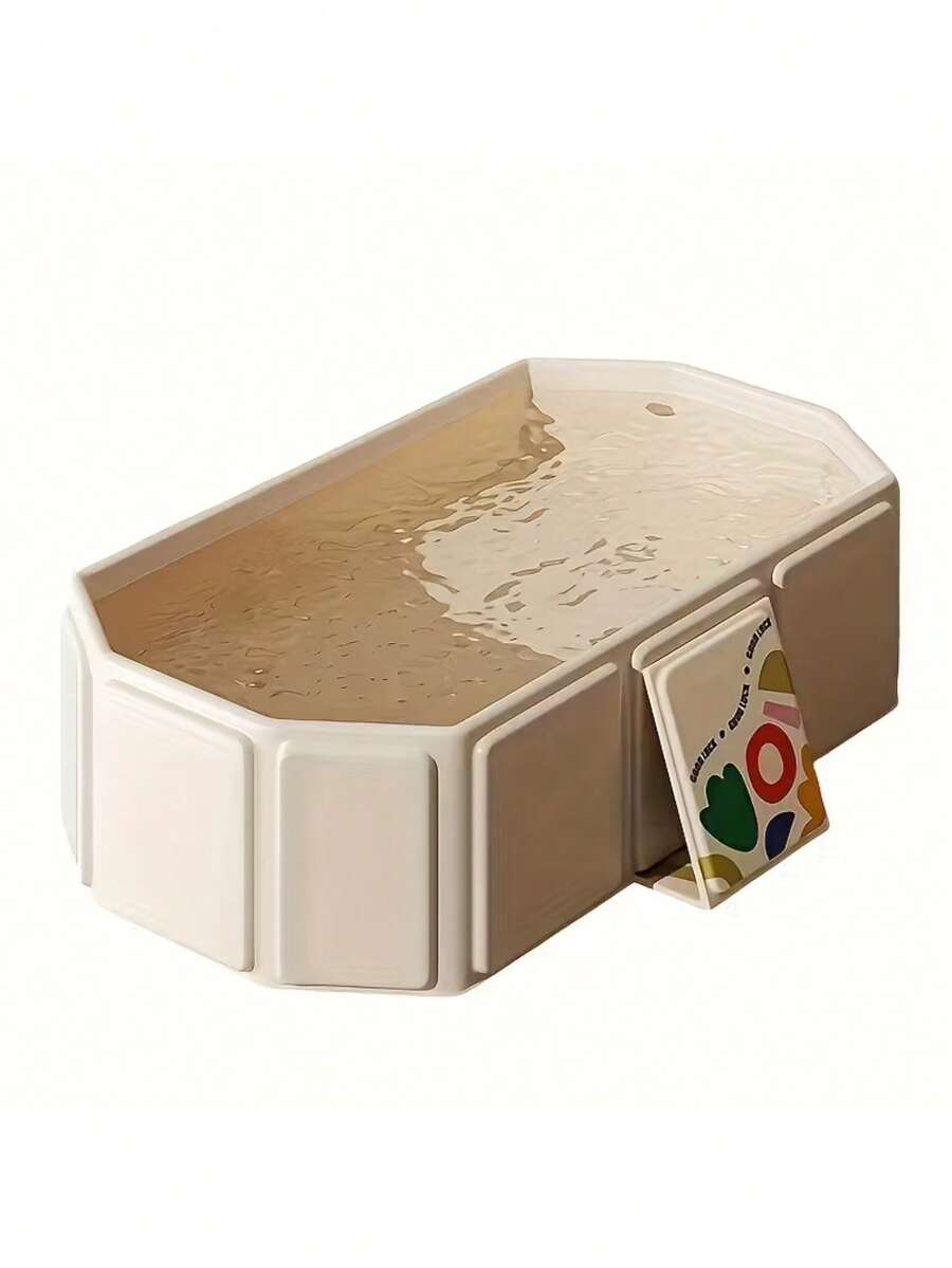 Portable Folding Bathtub - Easy To Clean, Inflatable Rectangular PVC Bathtub With Built-In Seat And Backrest. Versatile Use For Teens, Adults, Indoor/Outdoor, Suitable For Vacation And Home Leisure. Dual-Use Indoor/Outdoor Bathtub, Fun Design, Easy To Store.