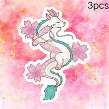 1/3 miếng dán hình rồng hoa anh đào - Miếng dán vinyl chống thấm nước sáng tạo, keo dán bền, dễ dán và gỡ bỏ mà không để lại dấu vết. Thích hợp cho chai nước, túi xách, xe máy, hộp dụng cụ, đàn guitar, máy tính xách tay và xe hơi. Kiểu dáng đẹp mắt, phụ kiện đàn guitar, đề can xe máy, thiết kế sáng tạo, nhãn dán anime, keo dán bền, bề mặt mờ, đề can tự dính, nhãn dán chủ đề, người hâm mộ anime, người đam mê xe hơi - Nhiều màu - Xem 10