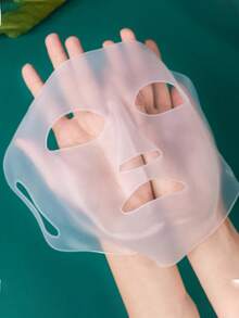 3D Silicone Face Mask Women Skin Care Moisturizing Lifting Firming Anti Wrinkle Reusable Gel Sheet Mask Facial Skin Care Tool - Multicolor - View 8