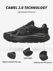 CAMEL CROWN Men's Slip On Walking Shoes Running Comfortable Tennis Gym Workout Cross Sneakers Breathable Lightweight Athletic