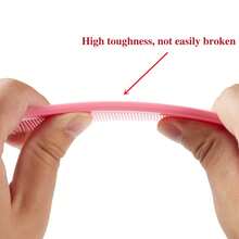 1/4/8 Peine de púas con cola de acero inoxidable multicolor, peine profesional para peinado, resistente al calor, peine para seccionar y teñir el cabello, antiestático, adecuado para peluquerías, salones y uso doméstico, accesorios y herramientas para el cabello para barbería, viajes de belleza y productos de maquillaje, cepillo para cabello seco/húmedo para mujeres, peinado, peluquería, vuelta al colegio