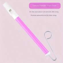 1个哨子，可吹奏和滑动，发声玩具，派对道具，生日礼物，节日饰品 - 彩色 - 查看 4