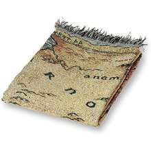 NORTHWEST Lord of Rings - Manta Tejida de Tapiz Hobbit, 48 x 60 Pulgadas,(Tierra Media) - Multicolor - Ver 4