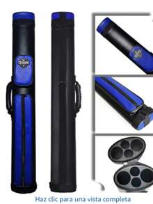 Estuche de Transporte rígido de 2 x 2 Pulgadas, para Billar - Negro - Ver 6