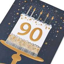 American Greetings Tarjeta de cumpleaños para él (Simply Be You)(Pastel con velas) - Multicolor - Ver 6