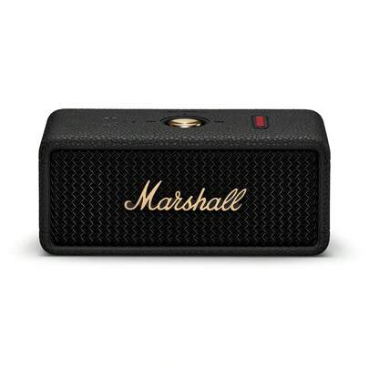 Marshall Emberton III 便携式蓝牙音箱，坚固耐用的 IP67 防水设计，高品质立体声，深沉低音，32 小时以上播放时间，小巧无线，适合旅行和户外活动。