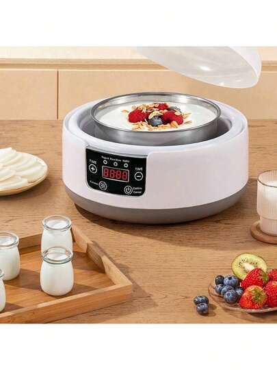 1.2L Multifunctional Fermenting Machine – Mini Automatic Yogurt Maker For Home, Rice Wine & Natto,1.2L Mini Yogurt Maker – Automatic Multifunctional Fermenter, Home Rice Wine & Natto Machine