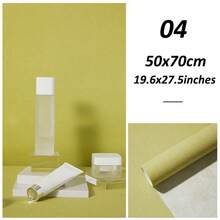 纹理摄影背景布 50x70cm 纯色 防水防尘 摄影背景 化妆品 服装 食品 现场道具