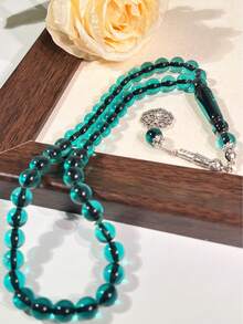 1pc Muslim Religious 45 Beads Acrylic Single Strand Tasbih/Misbaha Prayer Beads, Durable Acrylic Material For Daily Islamic Ritual Use - Multicolor - View 14