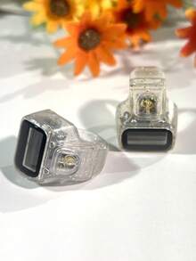 Transparent Crystal Rhinestone Finger Ring Counter, Portable Digital Mantra Counter, Highly Attractive Hand Press Tally Counter - Multicolor - View 10