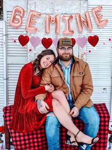Bộ 6 bóng bay ngày lễ tình nhân "Be Mine", vàng hồng, vàng, đỏ, bạc, bóng bay chữ "BE MINE", bóng bay hình trái tim, thích hợp để trang trí tiệc ngày lễ tình nhân, cầu hôn, kỷ niệm ngày cưới, tiệc chia tay cuộc sống độc thân, đêm lãng mạn, ngày lễ tình nhân vui vẻ, trang trí tiệc - Nhiều màu - Xem 4
