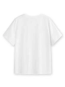 Airbrush Punch White Adult T-Shirt - White - View 4