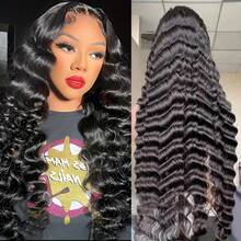 [Buy 1,Get 2] 13x4 Lace Front Wigs Human Hair Pre Plucked 200 Density Brazilian Wet And Wavy Human Hair Wigs For Women Glueless Curly Lace Frontal Wig Natural Color Combo  Ombre Honey Blonde Lace Front Wig Human Hair 13x4 Highlight Body Wave Lace Front Wig Human Hair Pre Plucked With Baby Hair 4/27 HD Lace Wig Human Hair  Colored Wigs  Buy 1 Get 1 Free Wig - Natural Black - 查看 2