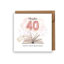 Fun 40th Birthday Card, Friend's 40th Birthday Card, Wife's 40th Birthday Card, Pink 40th Birthday Card, Best Friend's Birthday Card - Multicolor - View 10