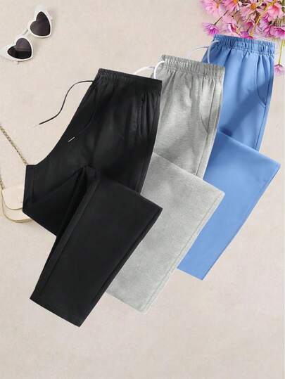 新款女士户外休闲裤，宽松纯色长裤，适合徒步、露营、探险、慢跑等各种户外活动，四季皆宜，修身百搭