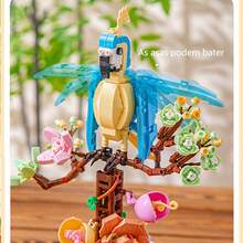 Christmas Gift Set: Super Cute Preserved Flowers, Mini Building Blocks, Unique Decoration, Creative Gift - Multicolor 3 - View 3