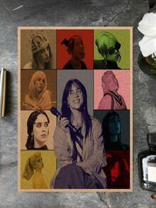 "Inspiring Ambiance" Vintage-Inspired Art Poster - Unframed, Perfect For Living Room, Bedroom, Dorm Decor Ideal Gift For Music Fans - A - View 4