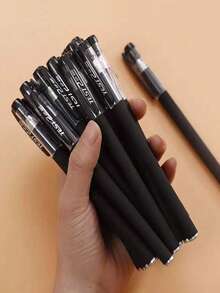 20pcs Black Felt Tip Pens, Fine Point Pens Black, Fast Dry, No Smear, Planner Markers - 黑色 - 查看 6