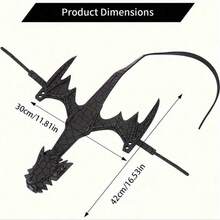 1 Fashion Adjustable Dragon Sleeve Cuff Bracelet Retro Faux Leather Dragon Wrap Wrist Strap Cosplay Fashion Accessories Gift Men And Women Exquisite Christmas Gift Birthday Gift Gift Creative Men's Bracelet,Hot Faux Leather Dragon Glove Gift, Braided Retro Bracelet Wristband, Adjustable Hand Dragon Mittens For Men, With Valentine'S Day, Mardi Gras Day - Multicolor - View 4