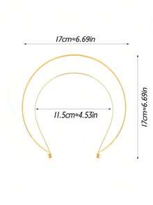 1pc Gold Halo Crown, 3-Tier Design - Goddess Headpiece, Queen Crown, Bridal Headpiece, Photo Shoot & Party Tiara, Festival Crown