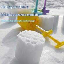 1个2022新款雪球夹，蜂窝夹，户外雪地/沙滩玩具，雪球夹，趣味雪球夹，完美礼物 - 生日礼物 - 男孩礼物 - 女孩礼物 - 圣诞礼物 - 儿童玩具 - 彩色 - 查看 9