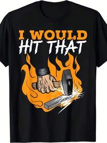 NUEVA CAMISETA LIMITADA "Me encantaría tener esa camiseta de herrero forjador" - Negro 24 - Ver 1