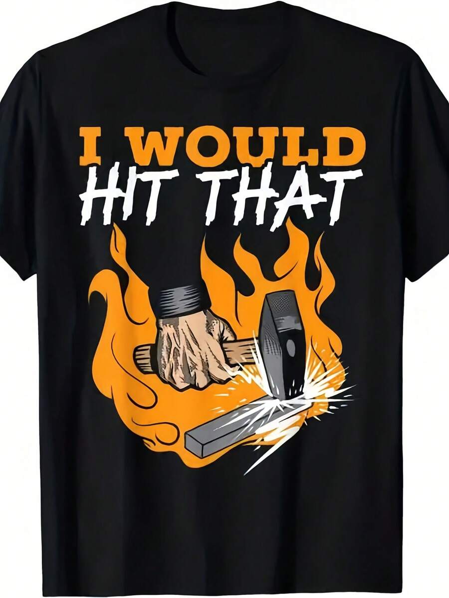NUEVA CAMISETA LIMITADA "Me encantaría tener esa camiseta de herrero forjador" - Negro 24 - Ver 1