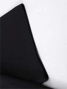 [Christmas] Men'S Funny Christmas Graphic T-Shirt - "Most Likely To Get Their Tongue Stuck To A Frozen Pole" Saying - Soft Breathable Fabric - Holiday Party Shirt For Men, Christmas T Shirt, Seasonal Clothing, Playful Design, Comfortable Fit, Humorous Apparel - 黑色 - 查看 3