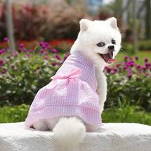 Đầm công chúa mùa hè cho chó/mèo con, thích hợp cho chó Chihuahua và các giống chó khác mặc, có chân váy xòe bồng bềnh. - Nhiều màu - Xem 9