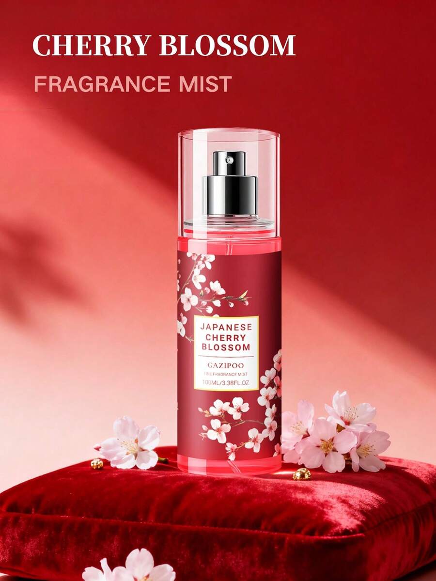 100ML Large Capacity Cherry Blossoms Fragrance Spray, Air Freshener,Limit Edition Aromatherapy Indoor, Outdoor Air Freshener Fragrance,Long Lasting Fragrance & Odor Eliminator,Home Decor,Holiday Essentials, Ideal For Christmas, Parties, Halloween, Business Trips, Holidays, Birthday Gifts For Parents, Couples, Friends - Multicolor - View 1