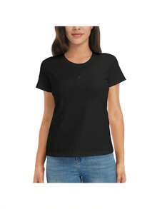 Happy Cat Funny Meme T-Shirt - 黑色 - 查看 2