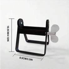 1个沙龙染发剂分配器、牙膏挤压夹、沙龙美发用品、美发工具、沙龙必备美发产品及配件、返校季、旅行度假、女士美发配件、梳子、美发师配件、吹风机、头发、配件、护发产品、美发工具、美发用品、护发、卷发刷、美发师、美发师配件、美发设备、旅行必备、旅行必需品、发型、美发 - 黑色 - 查看 4