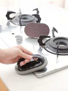 1pc/2pcs Heavy-Duty Diamond Sponge Brush With Non-Slip Grip - Effective Scrubber For Pots, Pans, Kitchen, Bathroom, Floors, Cleaning Tool For Stubborn Stains, Grime, Rust Removal - Ideal For Home & Commercial Use - Multicolor - View 11