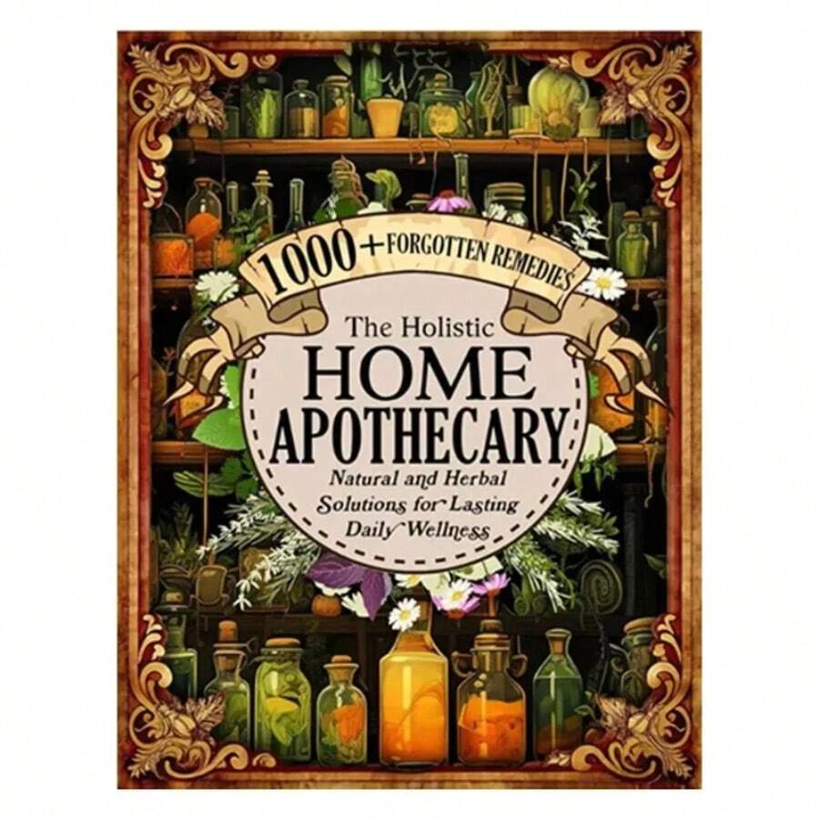 The Forgotten Family Pharmacist Book: Over 1000 Natural Therapies, Herbal Recipes, And Comprehensive Family Health - 棕色 - 查看 1