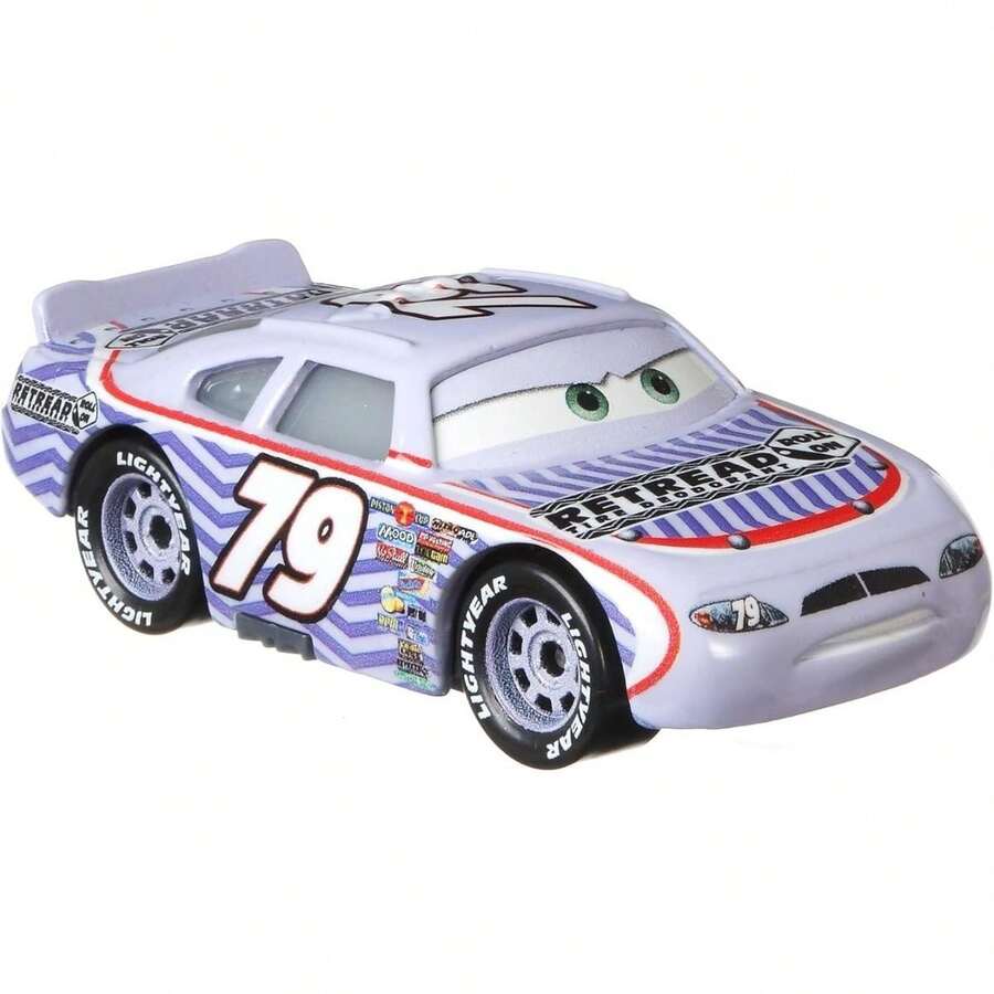 Disney Cars Character Scale 1:55 Die-Cast Car Vehicle, Haul Inngas - Màu tím - Xem 1