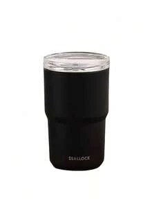 1pc Stainless Steel Leak-Proof Insulated Tumbler, Double-Wall Vacuum Bottle, Reusable Cup, Portable Travel Mug - Multicolor - View 9