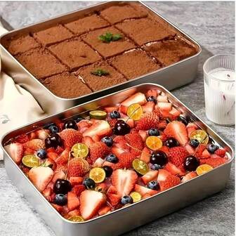 Juego de 5 recipientes de almacenamiento de alimentos de acero inoxidable herméticos, a prueba de fugas, reutilizables, aptos para frutas, carnes, verduras, fáciles de limpiar, apilables, elementos de organización de cocina multifuncionales con tapas transparentes.