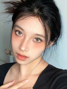 3D Contact Lens Case Set, Portable Travel Accessories For Daily Outdoor Use, Holiday Gifts, Exclusive For Halloween Role Play, Masquerade Party,6-Month - 彩色 - 查看 4