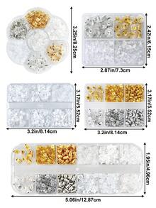 12 Styles Silicone Earring Backs, Clear Plastic Earrings Metal Rubber Silicone Earring Backs Bullet Clutch Stoppers Replacement Kits For Fish Hook Earring Studs Hoops - Earring Backs - View 5