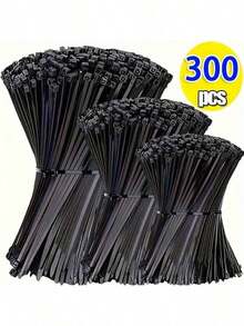 Black Industrial Self-Locking High Strength Nylon Cable Ties