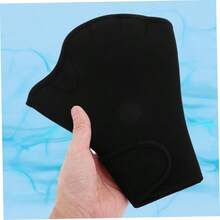 Guantes De Surf y Buceo para Hombre Nailon Suave Accesorios De Natacin De Guantes Deportivos Acuticos - Negro - Ver 5