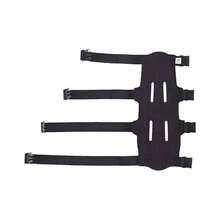 Armguard XT Guardabrazos de Tiro con Arco - Protector de Antebrazo con Cobertura y Proteccin Completas - Correas Elsticas Ajustables de Alta Densidad con Hebillas de Liberacin Rpida - negro + L - largo 9,5 pulgadas - Ver 10