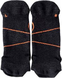 Calcetines de compresión para correr y hacer senderismo de corte bajo, a prueba de ampollas, resistentes al sudor y al olor, acolchados para hombres de Pauboland - Paquete de 5 negro - Ver 8