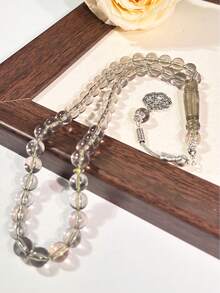 1pc Muslim Religious 45 Beads Acrylic Single Strand Tasbih/Misbaha Prayer Beads, Durable Acrylic Material For Daily Islamic Ritual Use - Multicolor - View 9